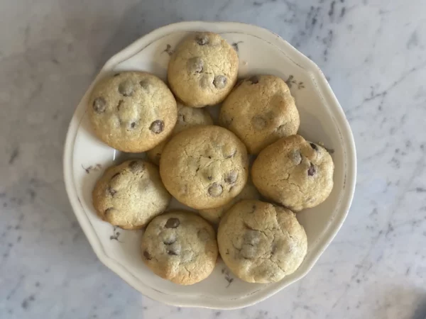 Cookies chocolat au lait noisettes