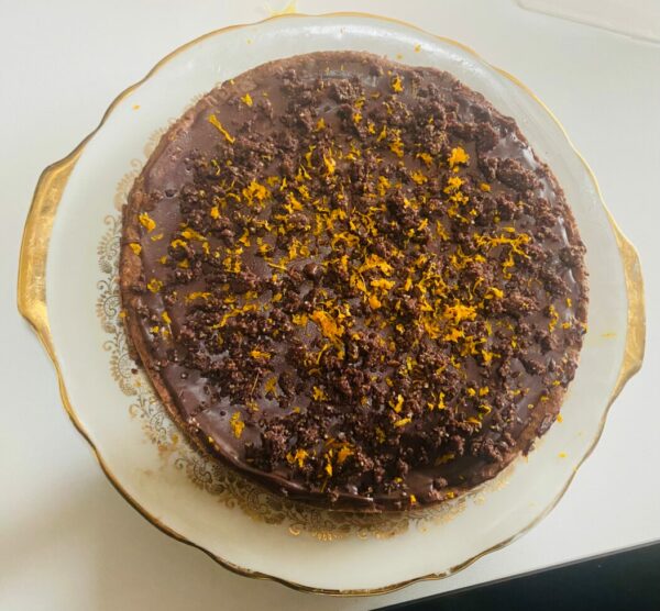 Tarte Crumble Chocolat Orange