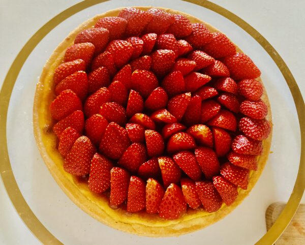 Tarte aux fraises