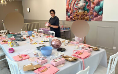 Atelier anniversaire cupcakes licorne