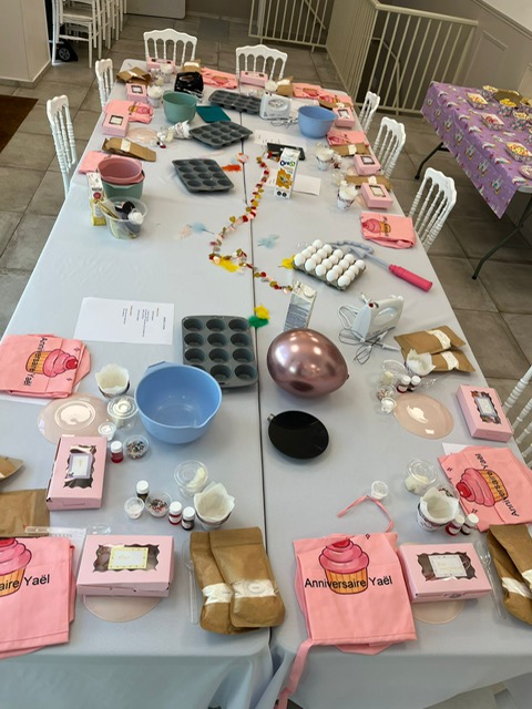 Atelier anniversaire cupcakes licorne